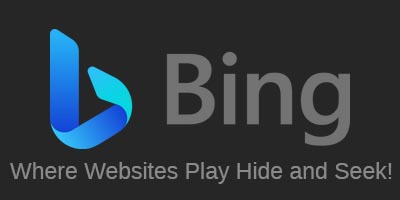 Site Missing From Bing Search