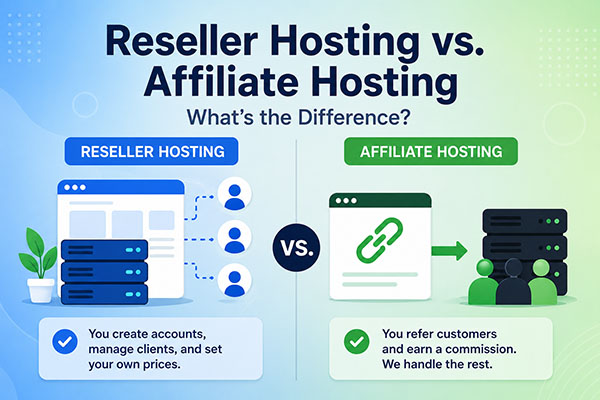Reseller Hosting vs. Affiliate Hosting